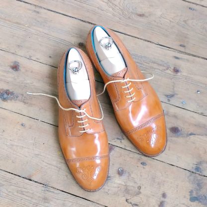polished men's shoes