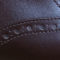 Dark brown leather