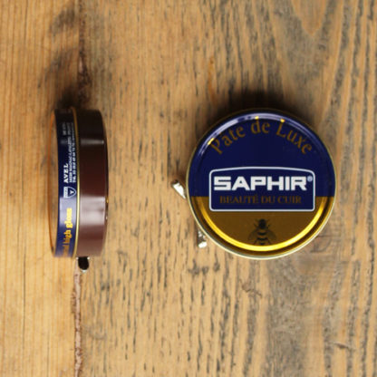 dark brown shoe polish