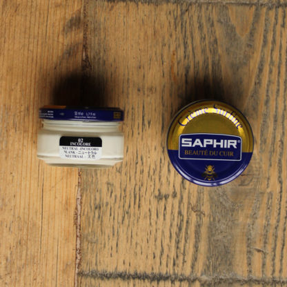 Neutral shoe cream