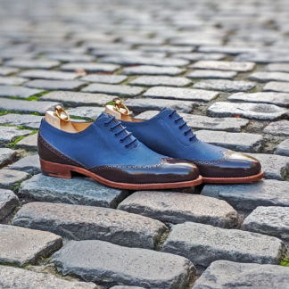 two tone oxford shoe