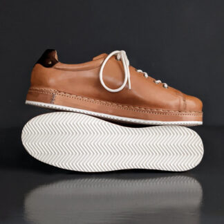 bespoke leather trainers