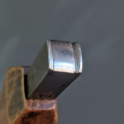 edge iron head detail for shoemaking