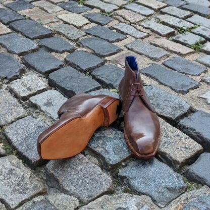 bespoke boots stitched by hand