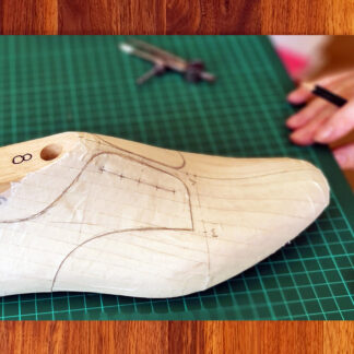 Derby Shoe Pattern Making Video - Module 1 - Designing on the Last