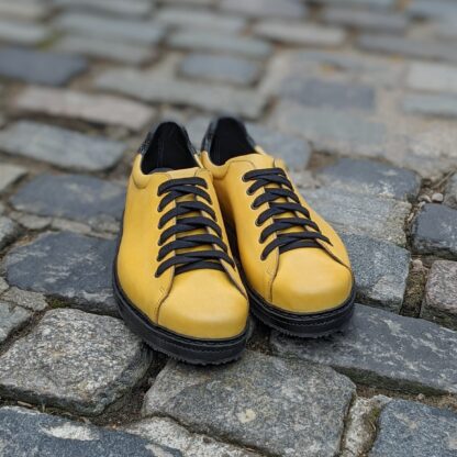 bespoe sneakers with corocodile detail