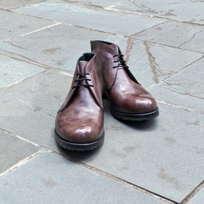 hand stitched chukka boots