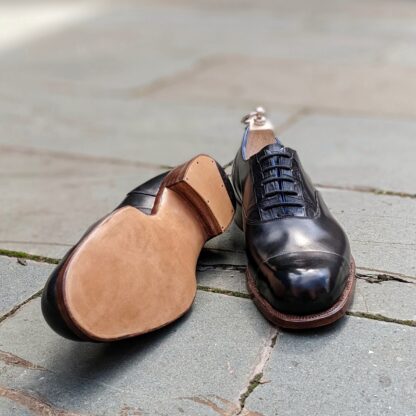 black oxford shoes