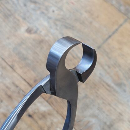 detail of steel pincers