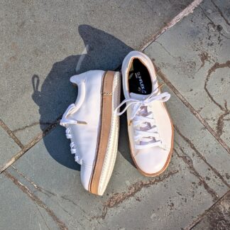 bespoke white trainers