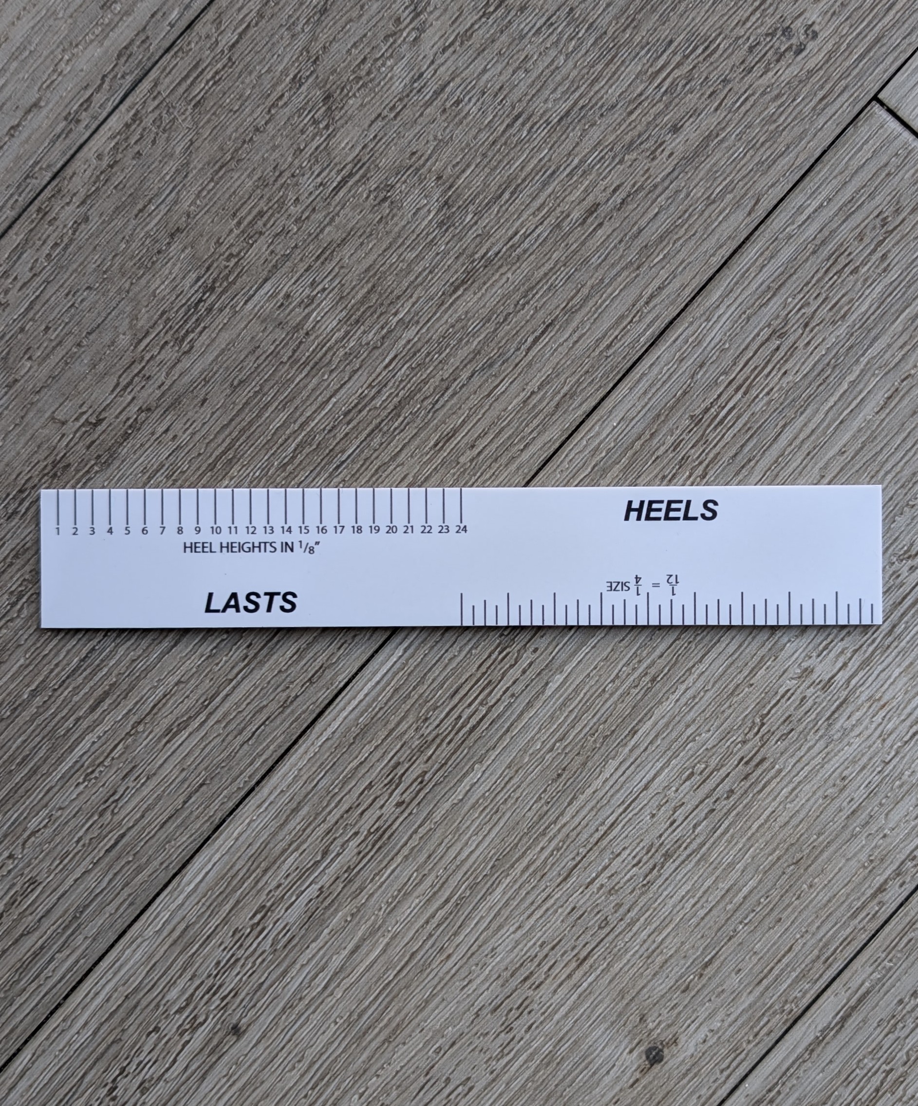 plastic ruler for shoemaking