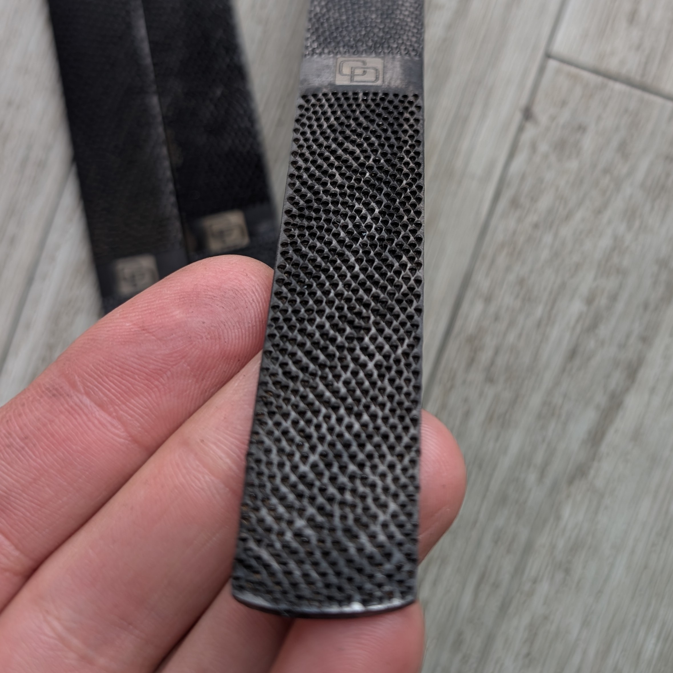 shoemaker's rasp teeth detail