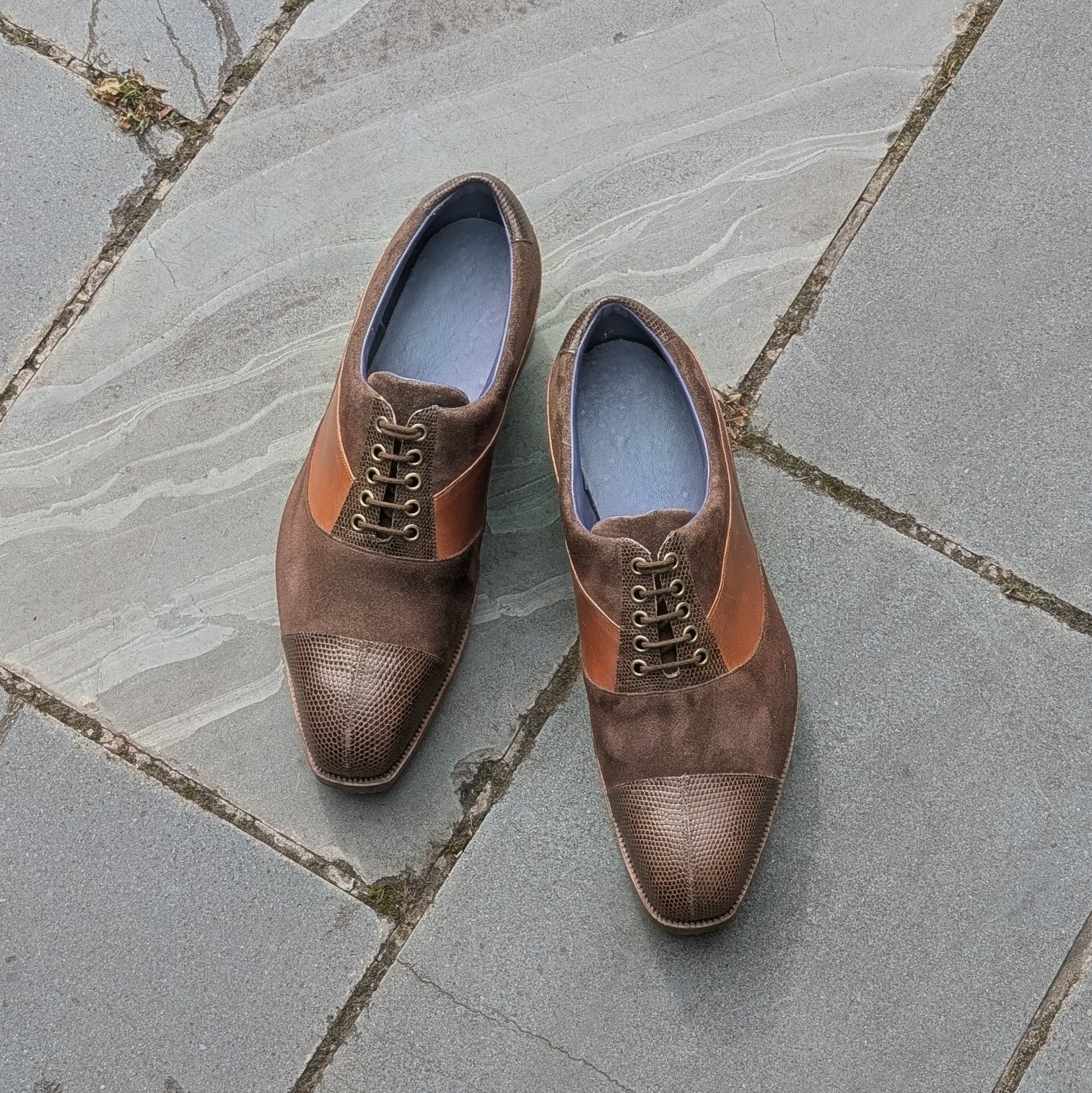 oxford shoes top view