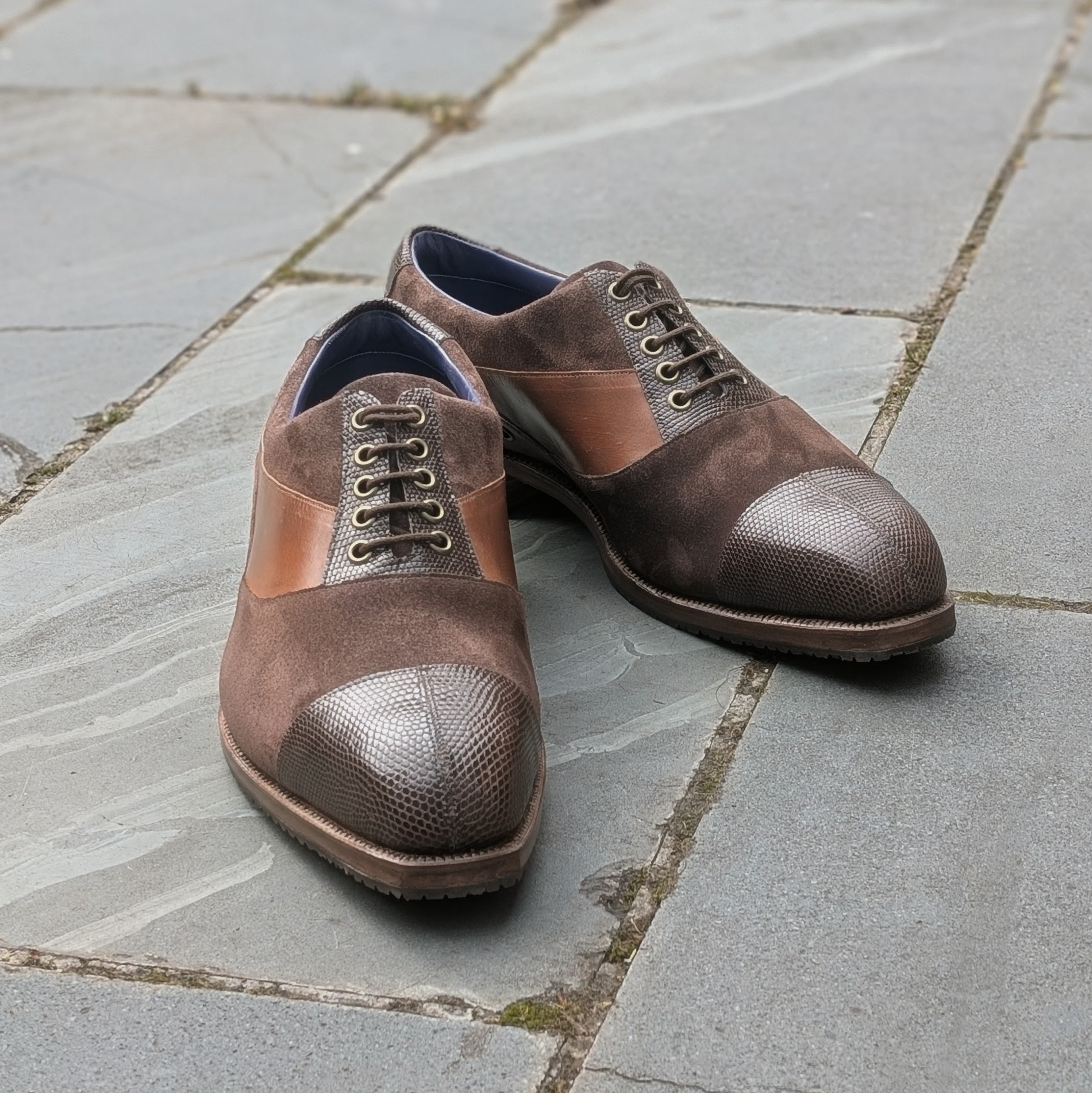 complex oxford shoes