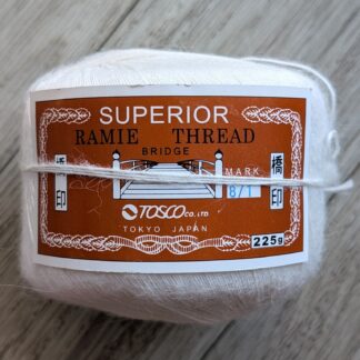 ramie thread with label